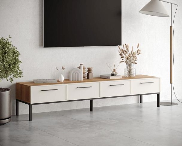 Комод с четырьмя ящиками под TV Nicole арт NEM06 - Вид 3