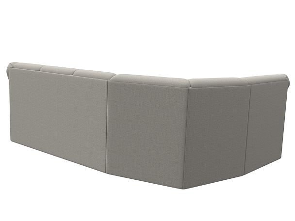 Диван угловой Карнелла левый угол Рогожка бежевый - Вид 6