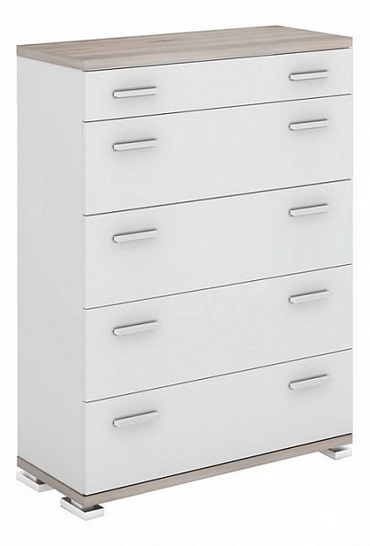 Комод Домино нельсон КМ-1 Белый/Нельсон - Вид 1