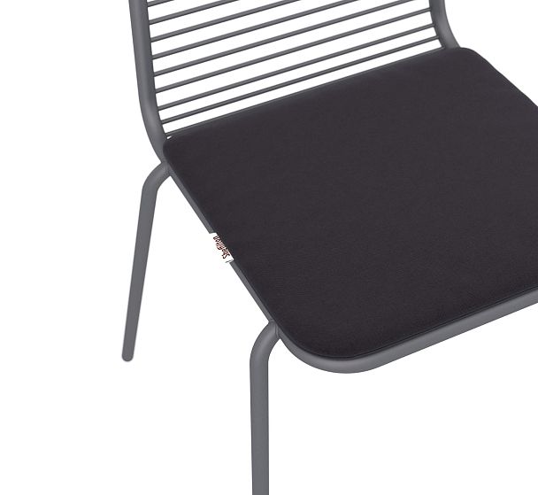 Стул Sheffilton SHT-S153-CN1 графит муар/черный - Вид 6