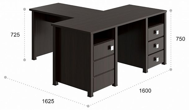 Стол письменный Изабель ИЗ-41К - Вид 3
