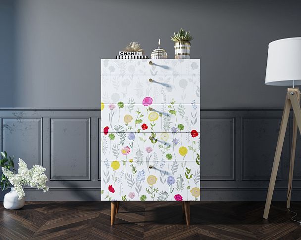 Комод высокий "Berber" принт 7 - Вид 7