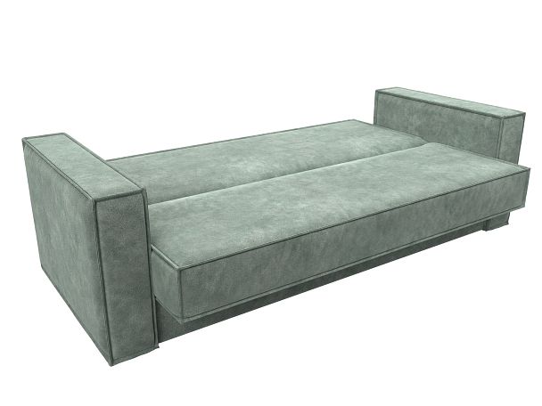 Диван-книжка Куба Велюр зеленый - Вид 7