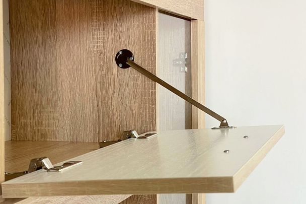 Макси Мини-стенка MSM-001.2724 дуб сонома/белое дерево - Вид 11