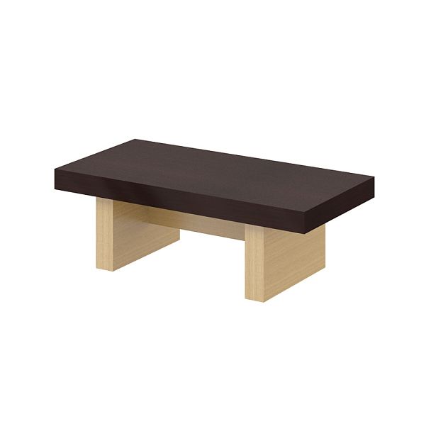 Стол журнальный 120х60 "Журнальные столы"  ПК-СПК-СТЖ120Х60-В1-1033 дуб скальный - Вид 1