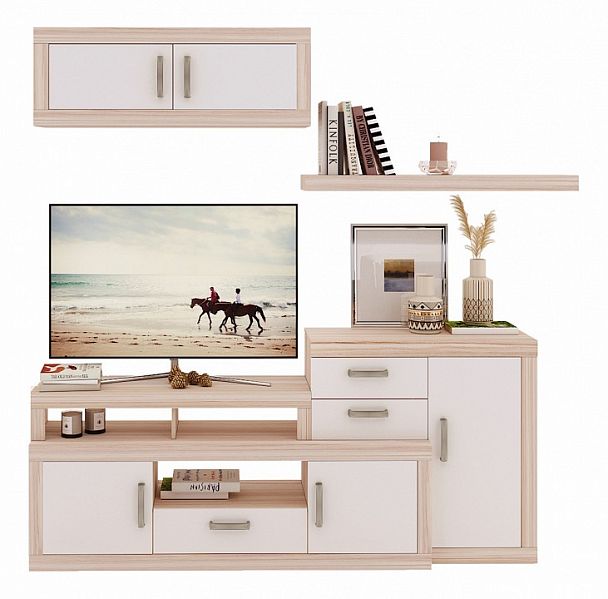 Набор для гостиной Toivo ГСТ 4 Карамель/Белый - Вид 1