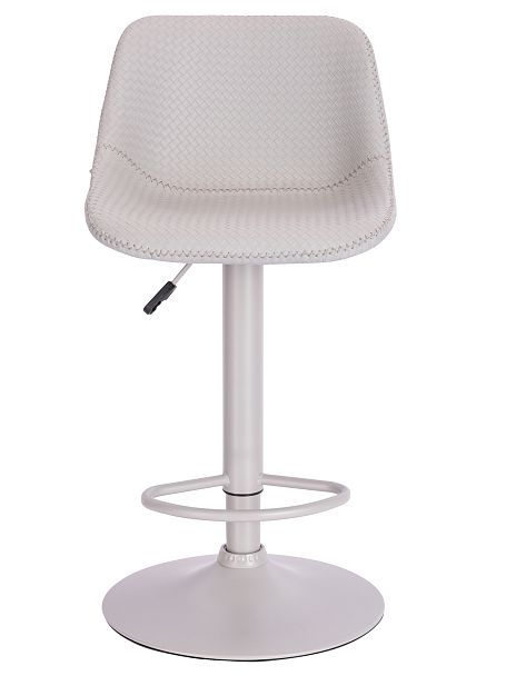 Барный стул Everprof Smile (Смайл) Grey Экокожа Серый - Вид 3