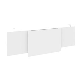 Onix Direct Царга стола руководителя O.M-CSR-4 Белый бриллиант/Белый металл 1340*450*54 - Фото предпросмотра