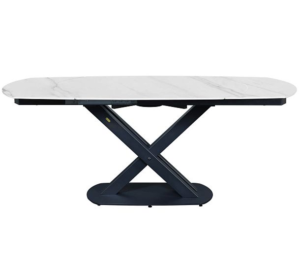 Стол раскладной  Sheffilton SHT-T75 белый мрамор/черный - Вид 3