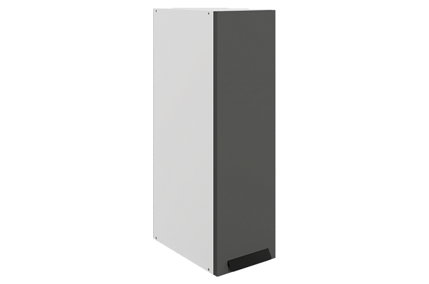 Джаз Шкаф навесной L200 H720 (1 дв. гл.) (эмаль) 36.01.3295  - Вид 2