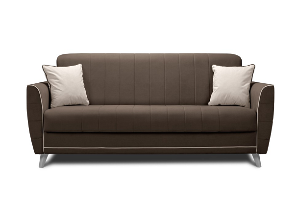 Диван-кровать «Шарлиз» коричневый - Вид 2