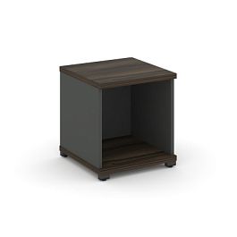 Concept Стеллаж 1 узкая секция, 1 ниша CN.STU-110 Дуб Мали/Антрацит/Металл Антрацит 420*420*450 - Фото предпросмотра