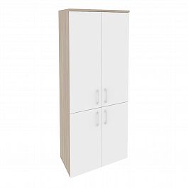 Шкаф "Onix" O.ST-1.3 дуб аттик/белый - Фото предпросмотра