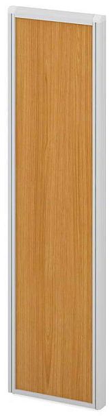 Модуль сплошной "Мобильные офисные перегородки «Логика»"  ПК-ЛГ-МДС167х44Д-В1-24 ольха - Вид 1
