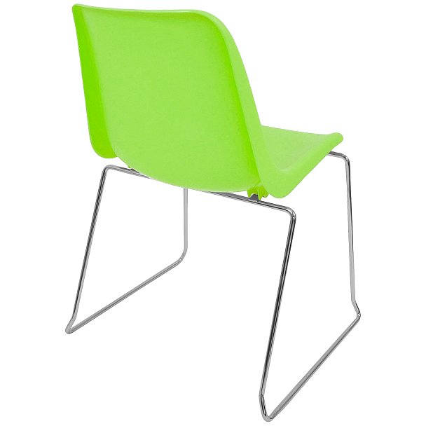 Стул Vicenza (пруток), каркас Хром, салатовый, РП+ИК, стопируемый - Вид 3