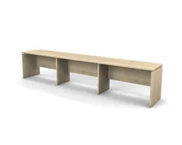 EUROPE/ЕВРОПА RE007-354х60 Односторонняя станция 3540x600x750 Акация светлый - Фото предпросмотра