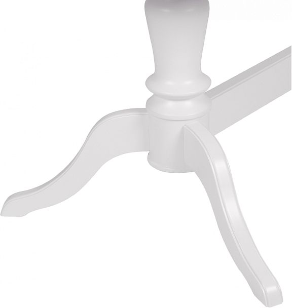 Стол деревянный раздвижной Арей 160(210)х90х76 Белый - Вид 9