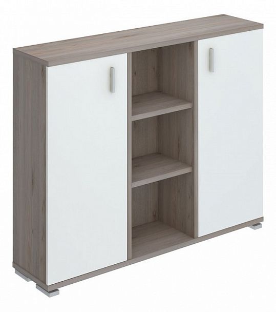 Тумба комбинированная Домино нельсон ПУ-60-3 Белый/Нельсон - Вид 1