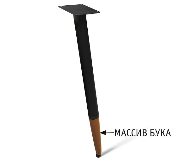 Стол Sheffilton SHT-TU12/TT32 118/77 стекло/МДФ черный/темный орех/ночной цветок - Вид 7