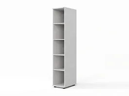 ЛАЙТ / LIGHT RLG026-35x55 Узкий стеллаж 35x55x183 Белый - Фото предпросмотра