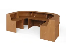 UNITY РРП6-18-32-VISH Симметричный ресепшн 3200х1800х1150 - Фото предпросмотра