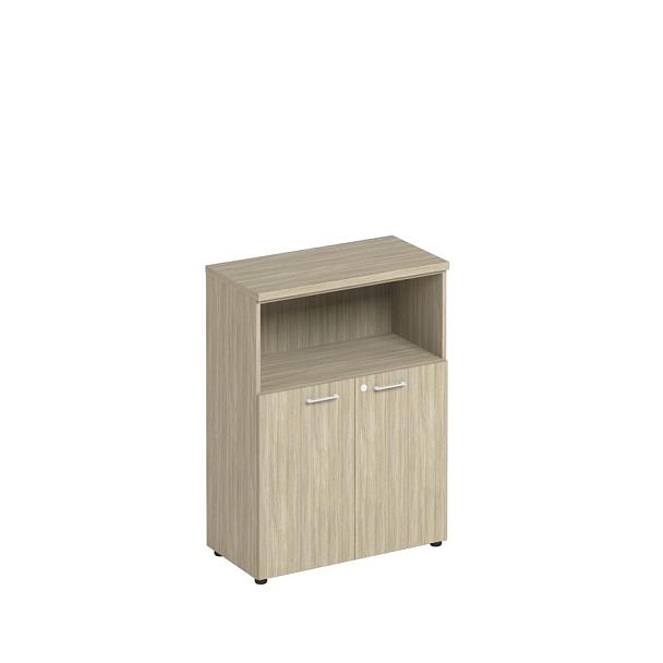 Шкаф для документов средний полузакрытый Патриот ПТ 763 дуб скандинавский - Вид 1