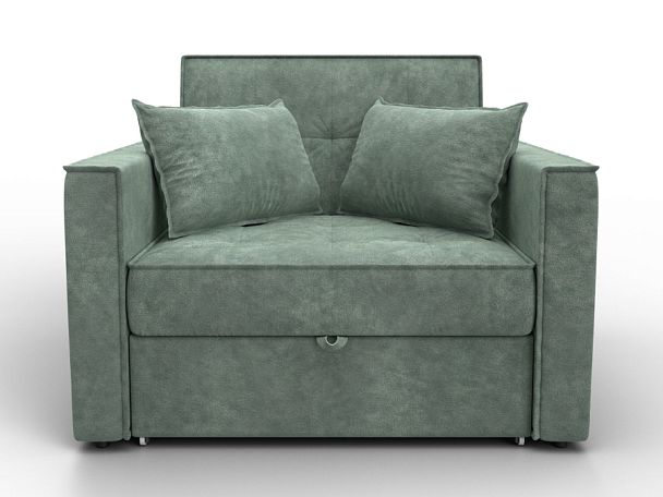 Кресло-кровать Лига-104 (80) Велюр зеленый - Вид 2
