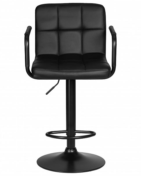 Стул барный DOBRIN KRUGER ARM BLACK (черный) - Вид 6