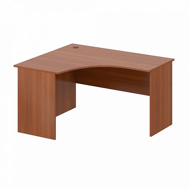 Стол эргономичный "Система-M" ПК-ССМ-СТЭ140х120Л/Д-В4-35 миланский орех светлый - Вид 1