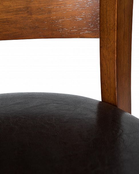 Стул обеденный DOBRIN JERRY (шоколад, чёрный) - Вид 9