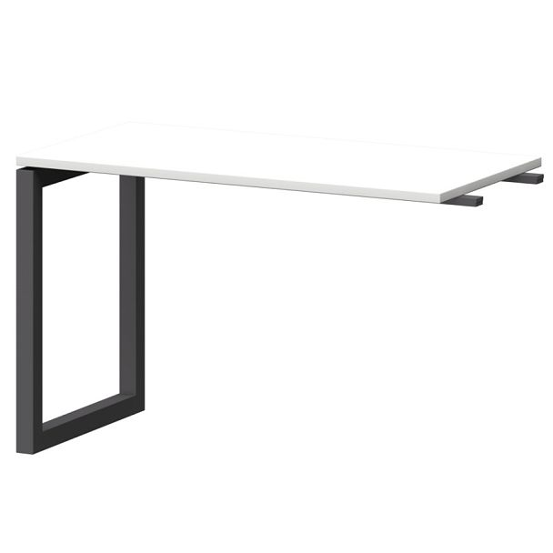 Бриф-приставка СМБ25-О-12.Пр50 Белый/Антрацит 1200x600x750 Смарт - Вид 1