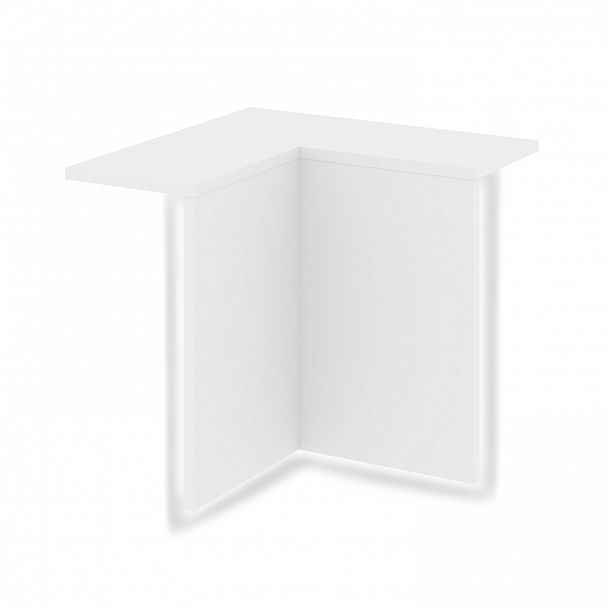 Накладка угловая высокая внутренняя с подсветкой "Onix" О.R-NU.V.VNU.S белый - Вид 2