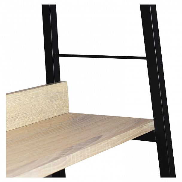 Стеллаж на металлокаркасе BRABIX "LOFT SH-003", 600х350х1500 мм, 5 полок, цвет дуб натуральный, 641236 - Вид 9