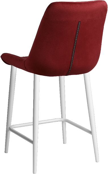 Комплект полубарных стульев Эйден, Confetti bordo/белый, 3 шт. - Вид 5