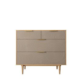 Комод с четыремя ящиками Line R22/beige - Фото предпросмотра