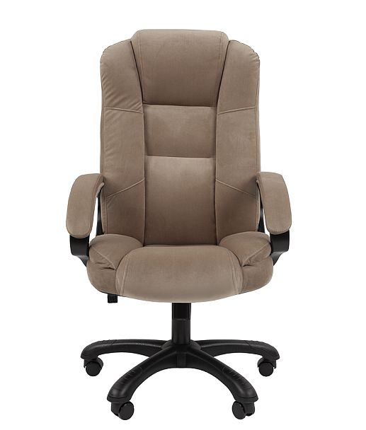 Кресло CHAIRMAN HOME 600, ткань велюр, бежевый - Вид 2