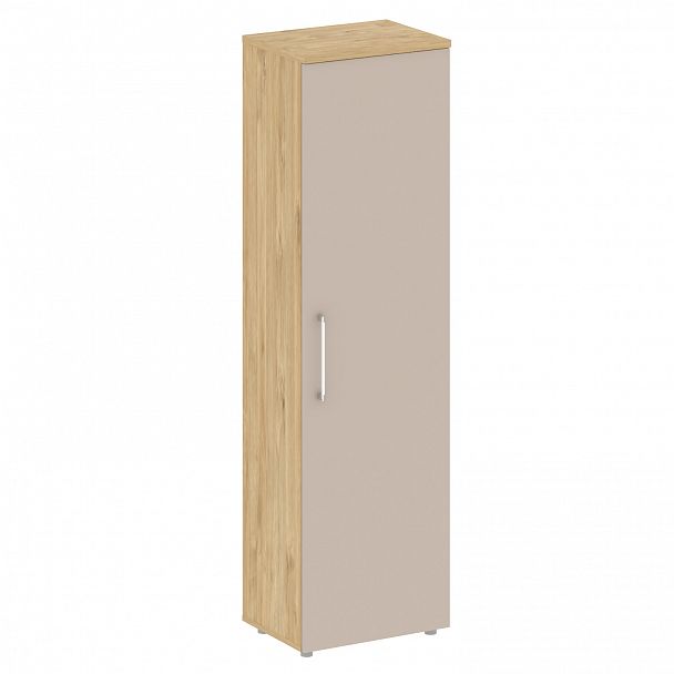 Гардероб узкий "Shift" SK.GB-1 тиквуд светлый/капучино - Вид 1