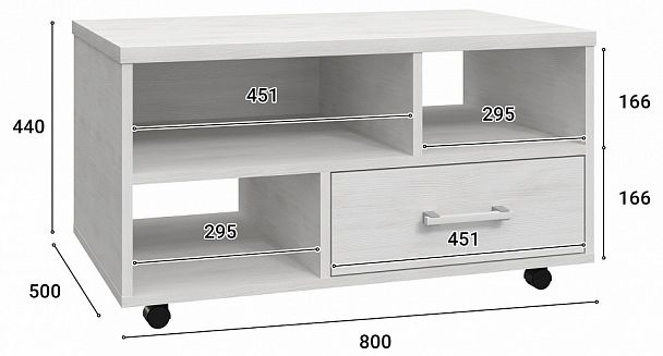 Тумба комбинированная Виктория ВИ-60 - Вид 4