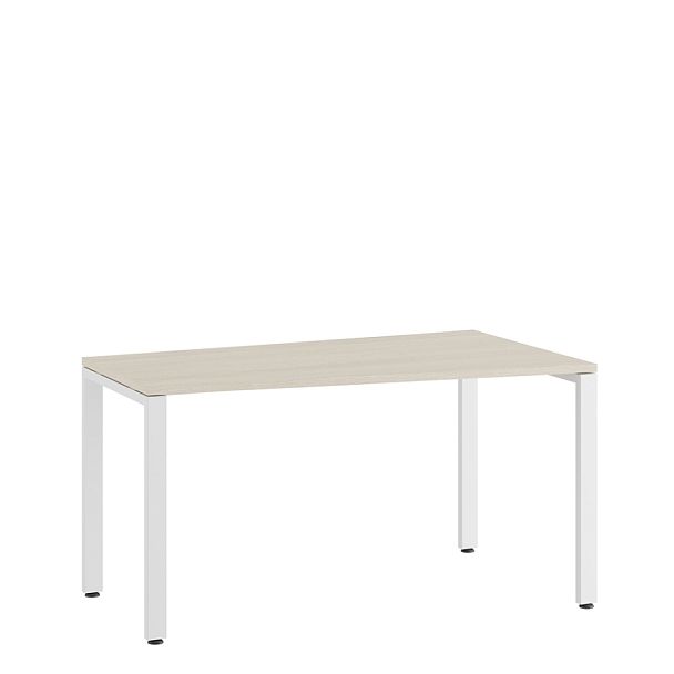 Стол трапеция правый Tess 140x80x75 дуб шамони светлый - Вид 1