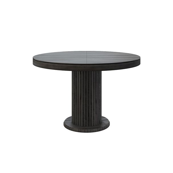 Стол Denver 110+40, круглый раздвижной, шпон - Вид 1