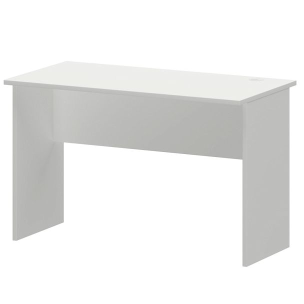 Стол с кабель каналом справа А-002.60.К.ПР Белый 1200x600x760 Арго - Вид 1