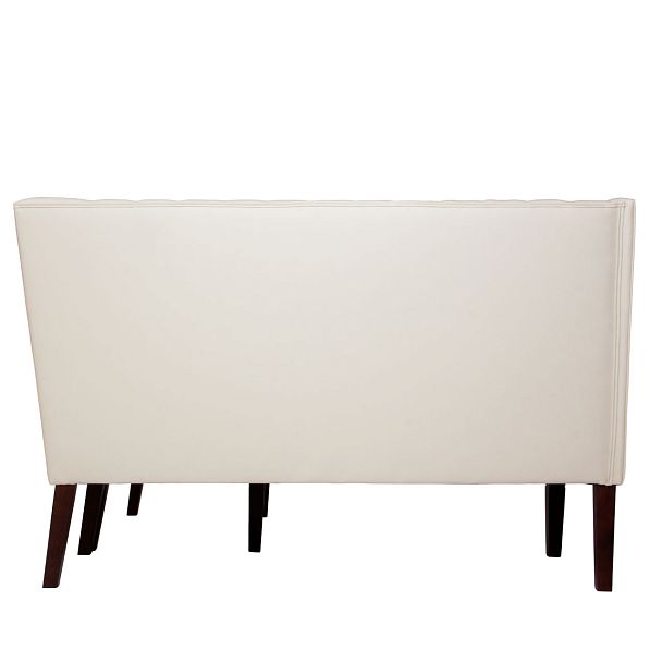 Угловой диван Брен, экокожа Galaxy Milk, ножки бук - Вид 5