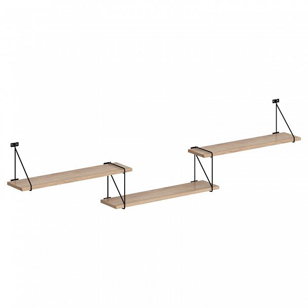 Полка "Coffee" SH4-ROD/BAR дуб сонома светлый - Вид 1