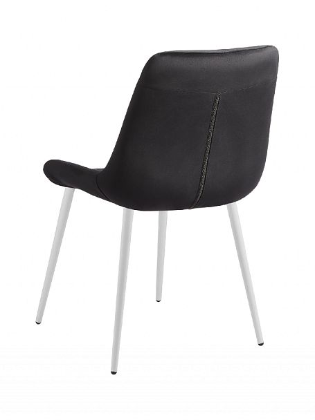 Комплект стульев Эйден, черный H75/белый, 4 шт. - Вид 5