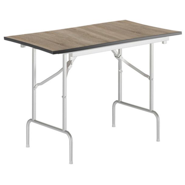 Стол Лидер 1, 1200х800, белый, ясень, кромка ПВХ - Вид 2