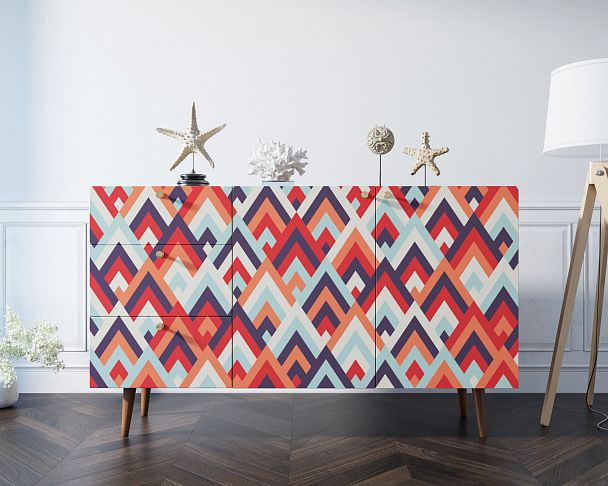 Комод "Berber" с двумя дверками и ящиками принт 2 - Вид 7