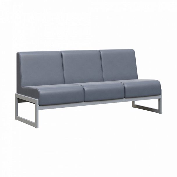 Диван трехместный "MODULE" MD.D3 Серый+серый - Вид 1