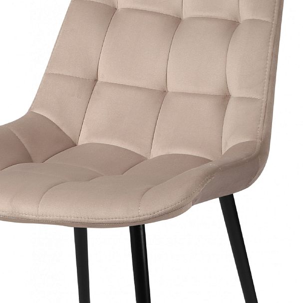 Комплект стульев Эйден, Confetti smoke/черный, 2 шт. - Вид 6