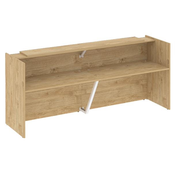 Ресепшн "Onix" O.R-K-8 тиквуд светлый/белый - Вид 1