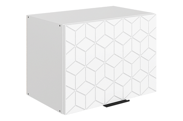 Стоун Шкаф навесной L500 Н360 (1 дв. гл.) с фрезеровкой 23.01.02.1844  - Вид 1